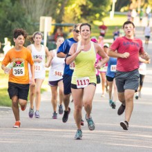 Community fundraising run
